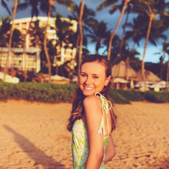 NOT FOR SALE *** Acacia Ulumalu suit neon magnolia - Picture 1 of 4